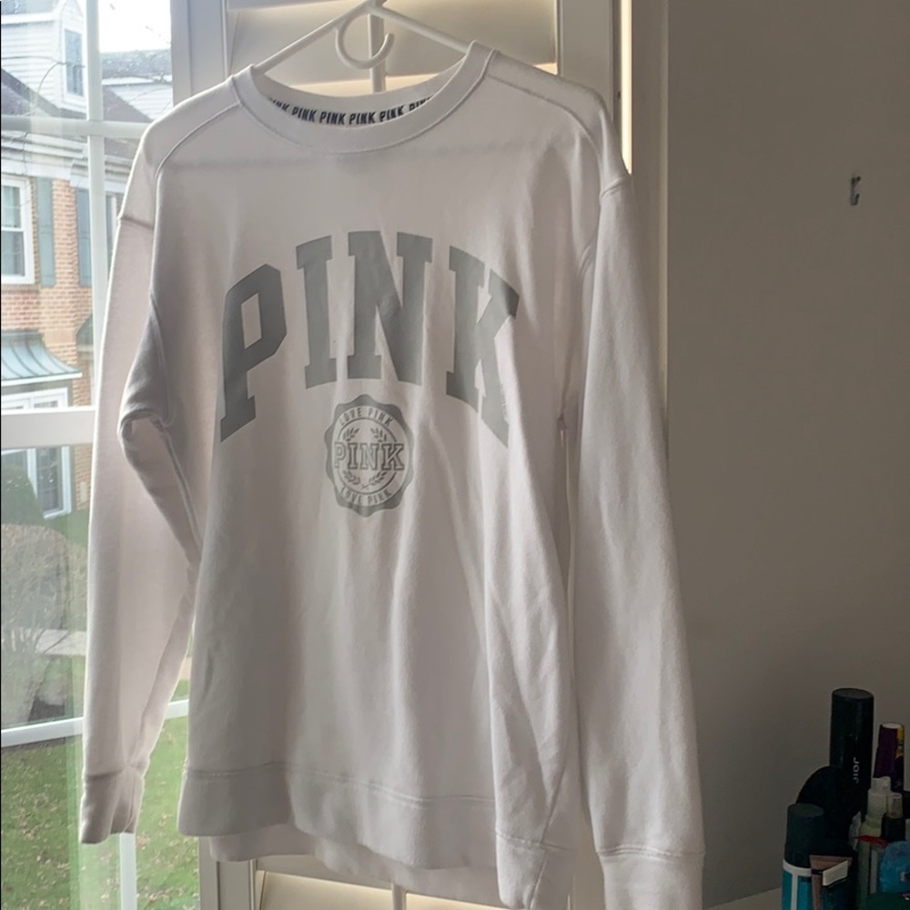 Pink white pullover - Picture 2 of 4